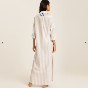 Tuckernuck White and Cream Striped Dress